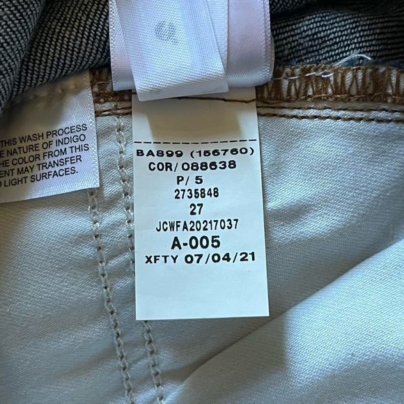 NWT J. Crew Indigo A-Line Denim Skirt - Picture 8 of 8